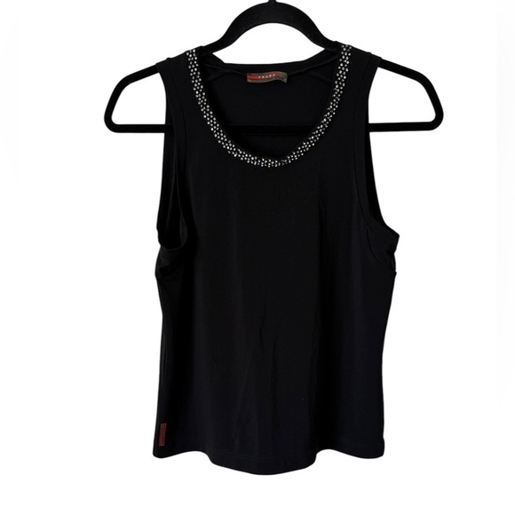 Prada Embellished Top Size Medium - Picture 1 of 6